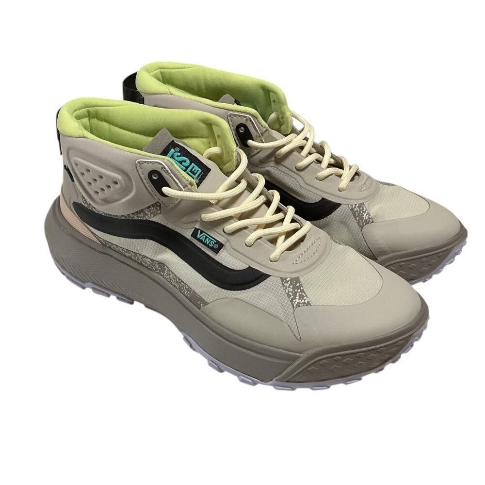 VANS MTE Crosspath Mid Shoes Womens 8.5 Men 7 Taupe Natural All Terrain Hike NEW